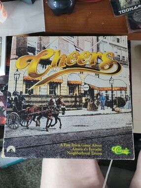 Vintage Cheers Classic Trivia Board Game (1992) Complete never played